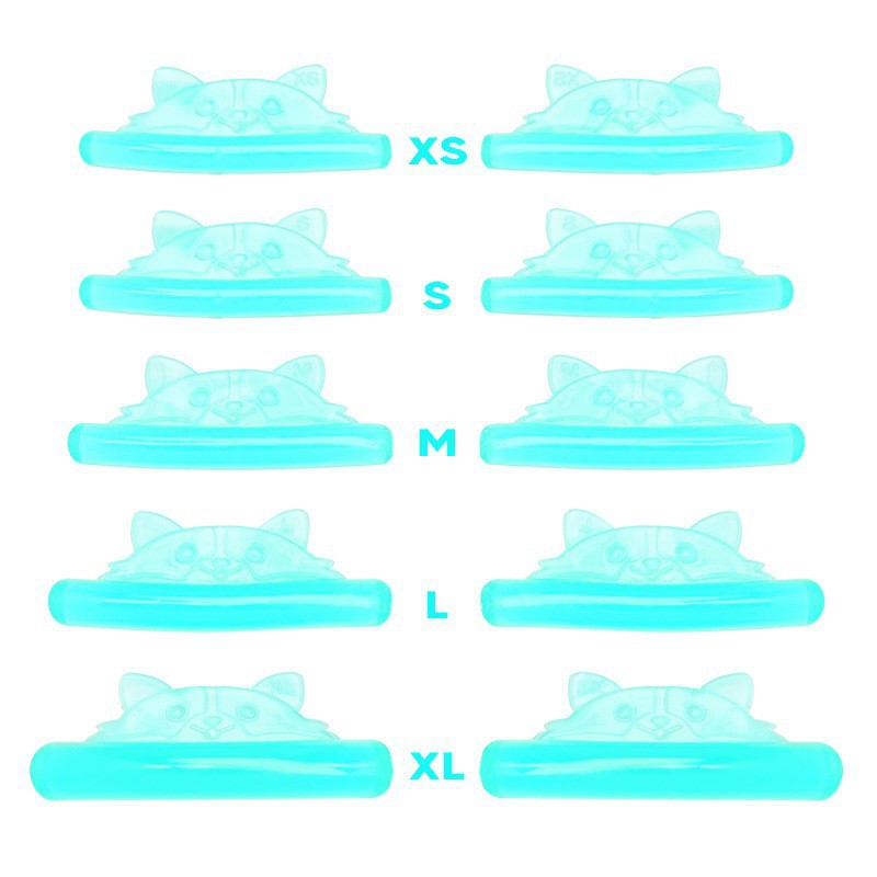 Nuevo súper suave, pestañas calientes autoadhesivas en forma de gato, junta de silicona, cirugía de pestañas de queratina, barra de silicona de aislamiento