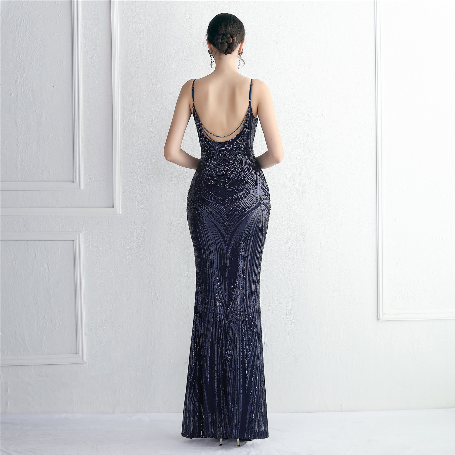 D9403 1900K ÁO HAI DÂY NỮ YIEOUBA DÁNG ÔM BODY GỢI CẢM SEXY HỌA TIẾT HOA HAI DÂY HỞ VAI THỜI TRANG NỮ G05 SẢN PHẨM MỚI