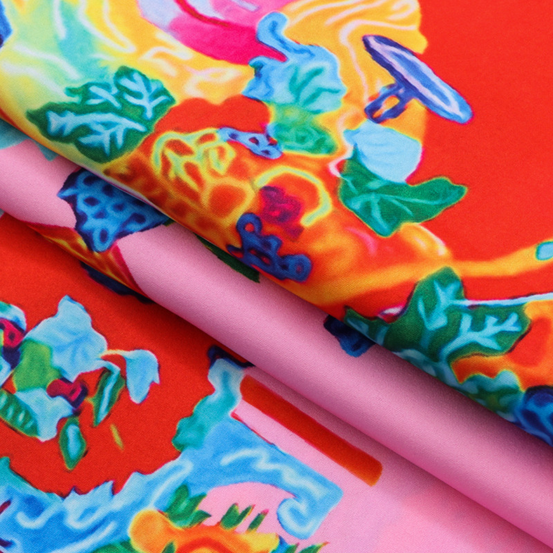 Fiesta de corte retro europea y americana Impresión digital camisa de manga larga casual vacaciones nicho cardigan camisa suelta hombres