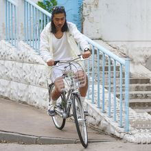 kuy‘/库伊日本进口高端运动轴传动自行车成人休闲上下班通勤变速