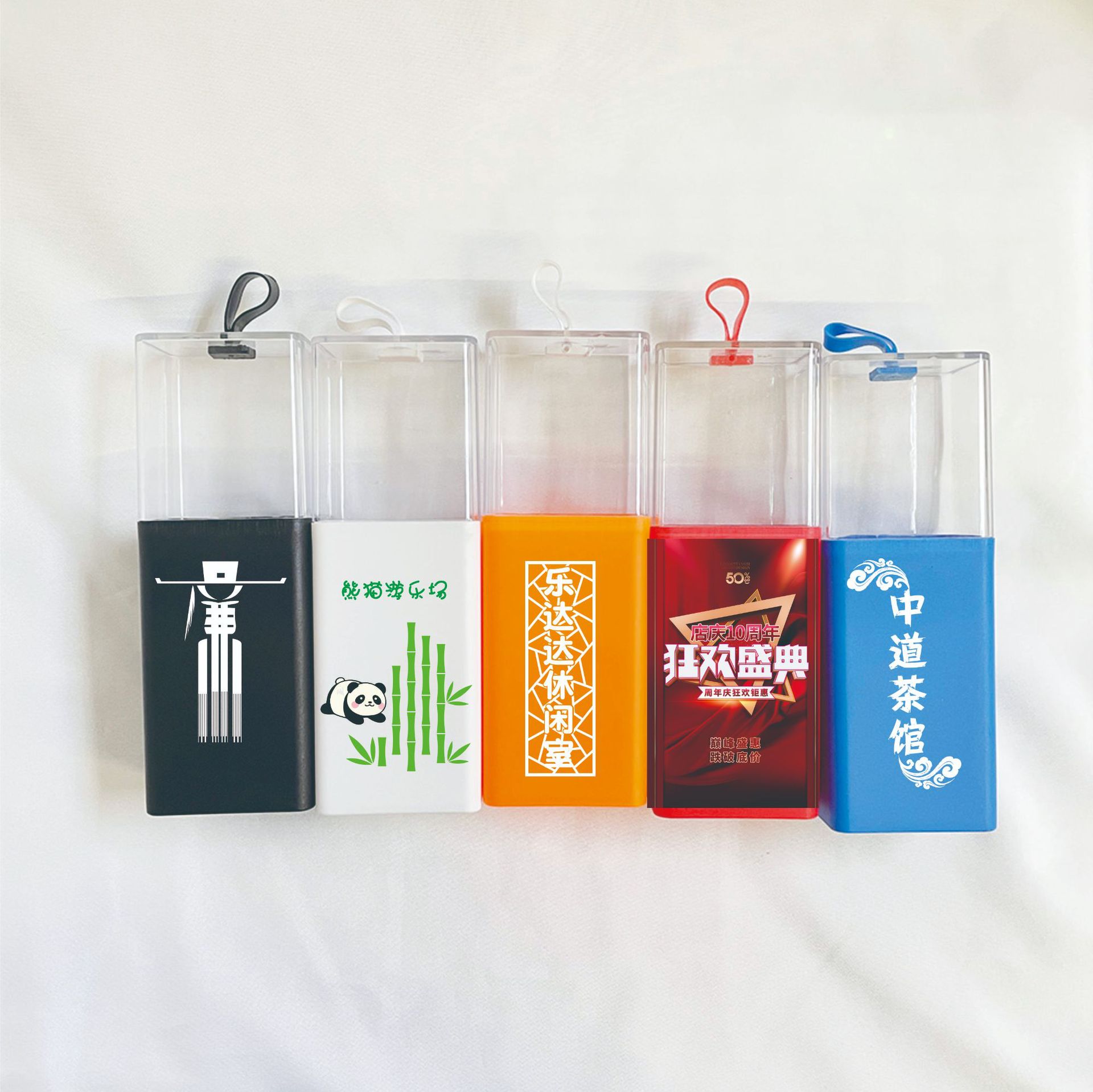 透明方管机客线数据线包水晶盒亚克力管胶囊药丸跨境外贸长收纳盒