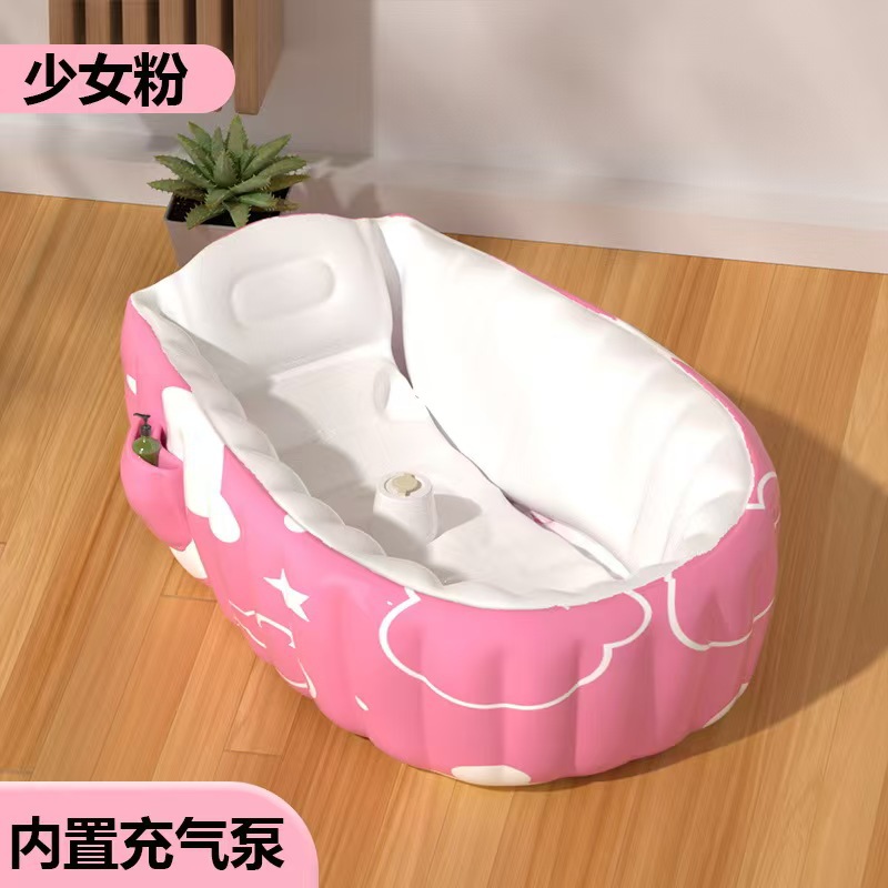 ins bebés bebés bañera infláble portátil bañera de PVC interior bañera plegable piscina de juegos