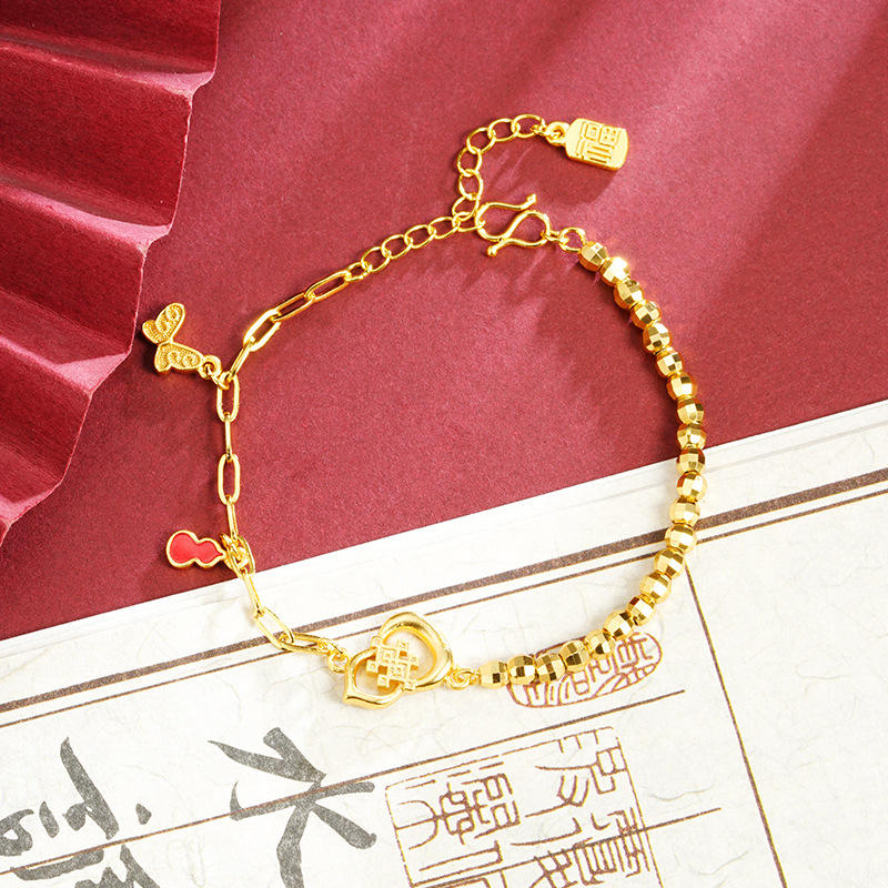 Pulsera de mariposa de calabaza s3611