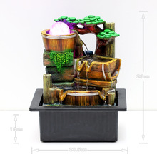 外贸出口工厂盆景办公室小假山桌面装饰流水摆件热销工艺品代发