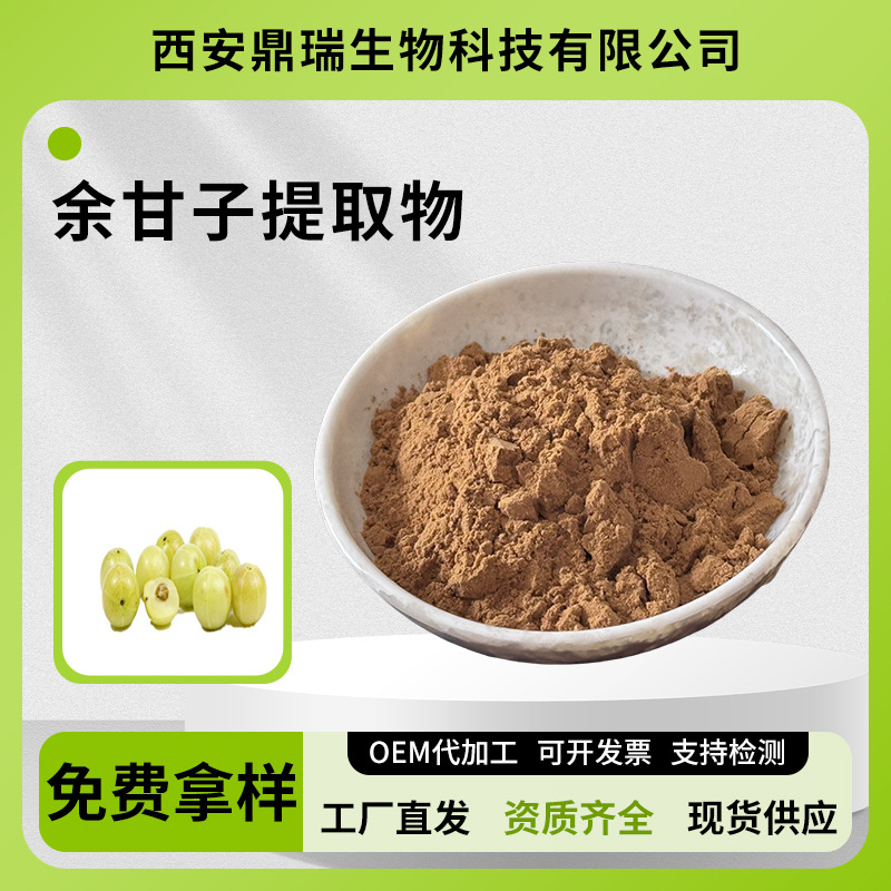 余甘子提取物粉10:1水溶果实原料现货供应1kg植物食品级