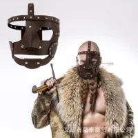 Кожаная маска WWE Мика Фоли с капюшоном, реквизит для маскарада на Хэллоуин, трансграничный горячий стиль