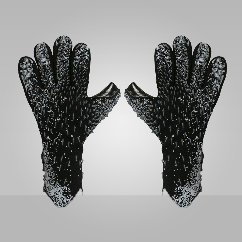 2026 New Falcon Goalkeeper Football Goalkeeper Gloves Professional Children Adult Latex Breathable And Durable Without Finger Protection_voghion.com