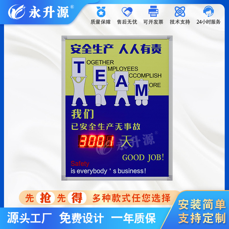 ������������ʱ��LED������ʾ�� �����깤����Ƶ��ӿ���