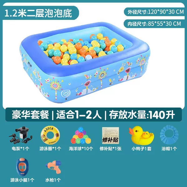 1.2 meters two-layer bubble base-luxury package (superior toys)