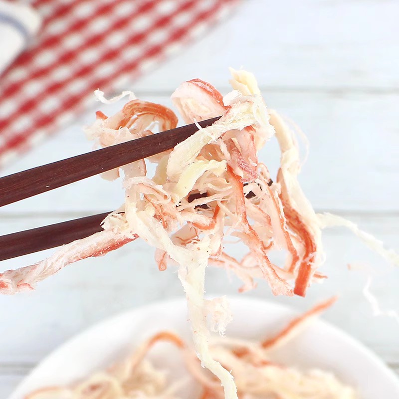 Sake House-Style Ready-to-Eat Hand-Torn Grilled Squid Strips Spicy Ink Squid Baked Threads Grilled Squid Slices Seafood Snacks Leisure Snacks