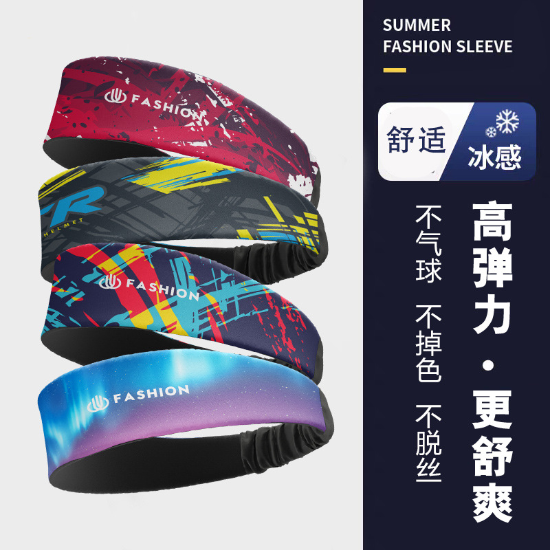 Sports Headband for Women, Antiperspirant Band, Sweat-Absorbent and Sweat-Conducting Sports Running Headscarf, Basketball Forehead Yoga Headband for Men