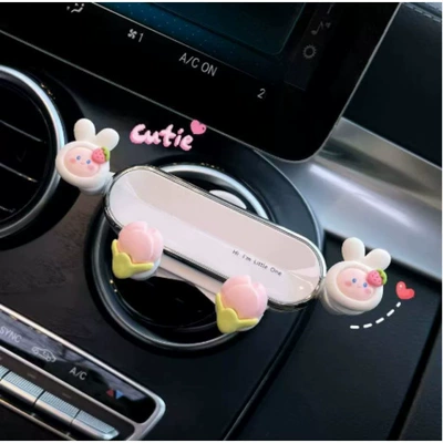 navigation fixed support bracket — Car phone holder - tulip-bunny-premium-enhanced-version-standard