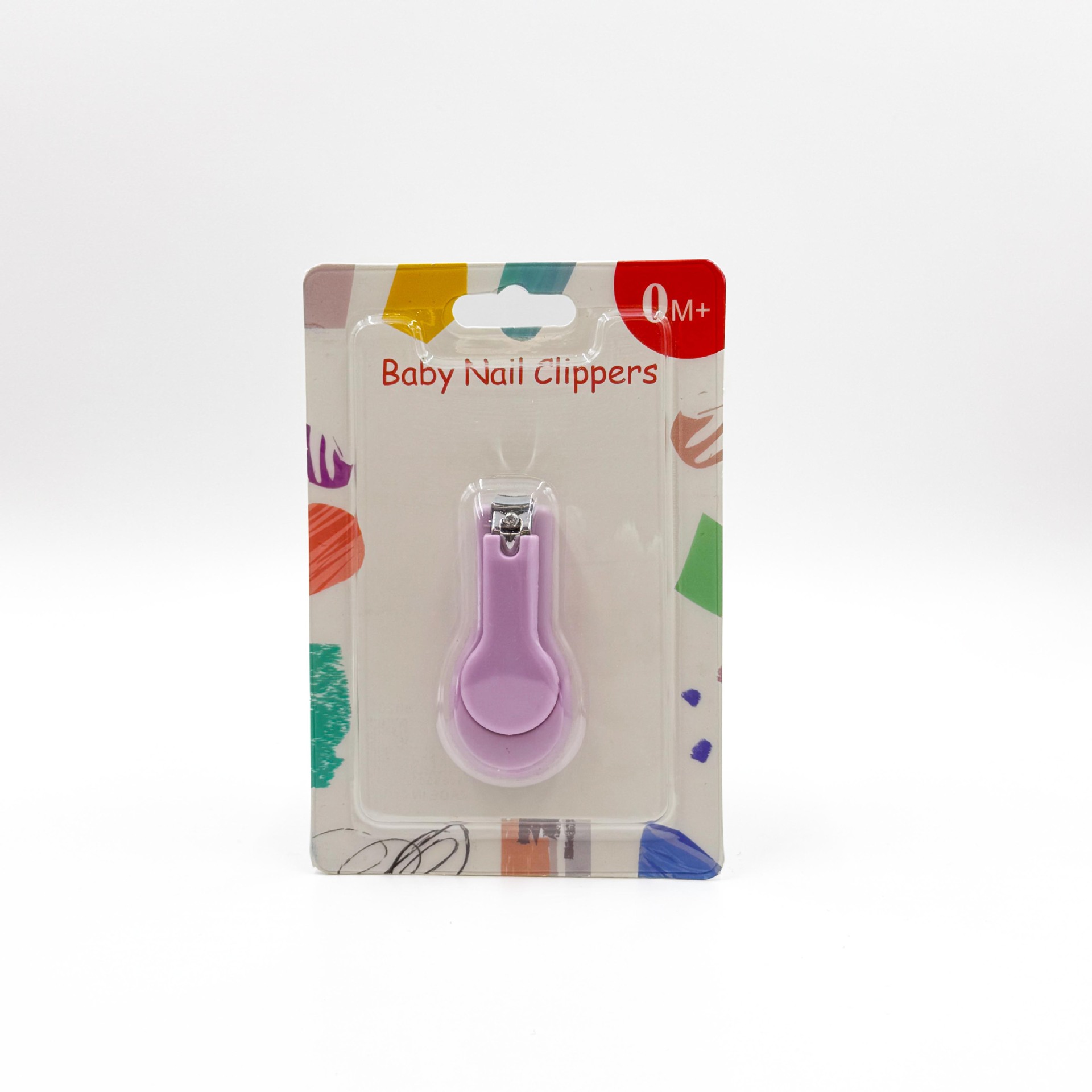 Inglés tarjeta bebé cortaúñas bebé cuidado de las uñas tijeras recién nacido