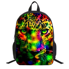 外贸精品双肩包 斑斓3D动物系列电脑包 登山包 来图定制外出街包