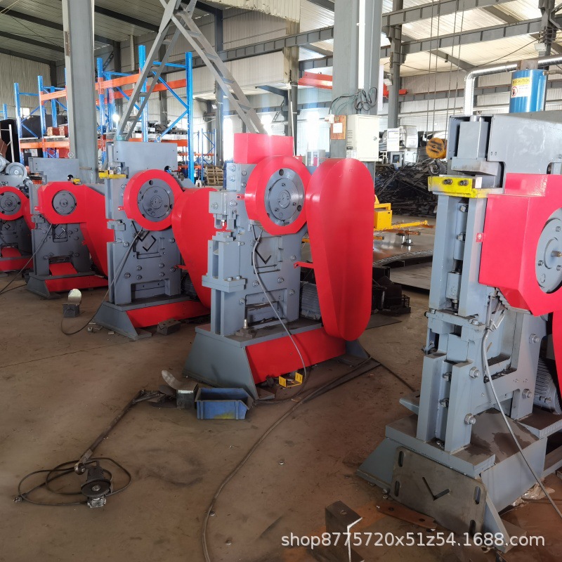 Máquina Multifuncional de Punzonado y Corte para Acero de Canal, Acero Cuadrado, Equipo de Punzonado de Chapa Metálica para Construcción, Máquina de Corte de Chapa de Acero Pequeña, Máquina de Punzonado CNC