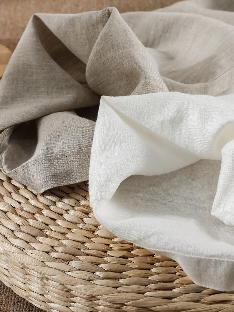 ピュアリネンワイドレッグパンツ2025新しい薄いリネンドレープハイウエスト9ポイントスリムカジュアルストレートレッグパンツ女性用