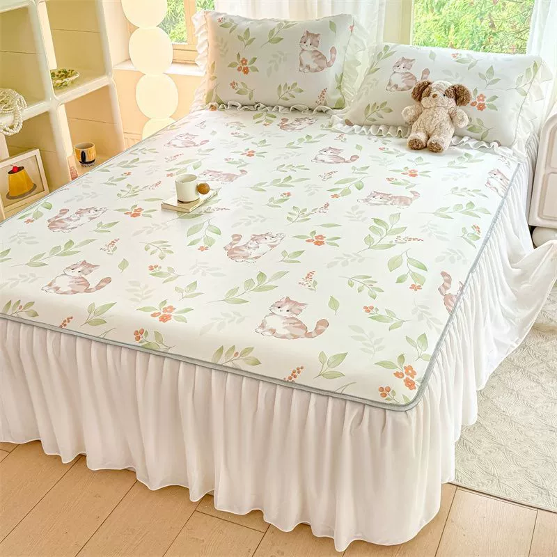 Mat, summer duvet, summer silk set, 4 piece set