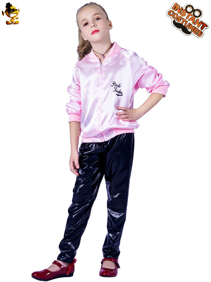 Pequeña niña rosa abrigo ropa de los niños niña rosa ropa casual