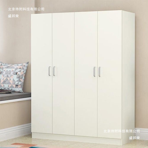 Wardrobe Modern Simple Rental House Economical Simple Wardrobe Small Apartment Storage Double Door Wardrobe Home Bedroom