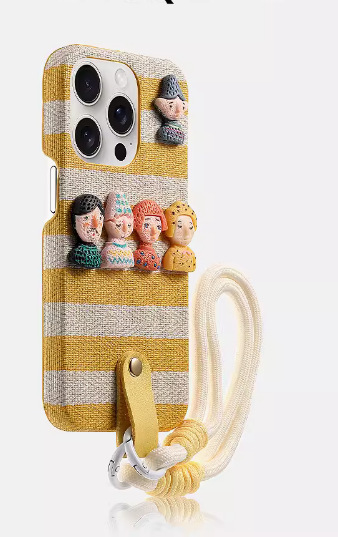 Cuerda de mano amarilla fea cinco monstruos-tres paquetes dsh