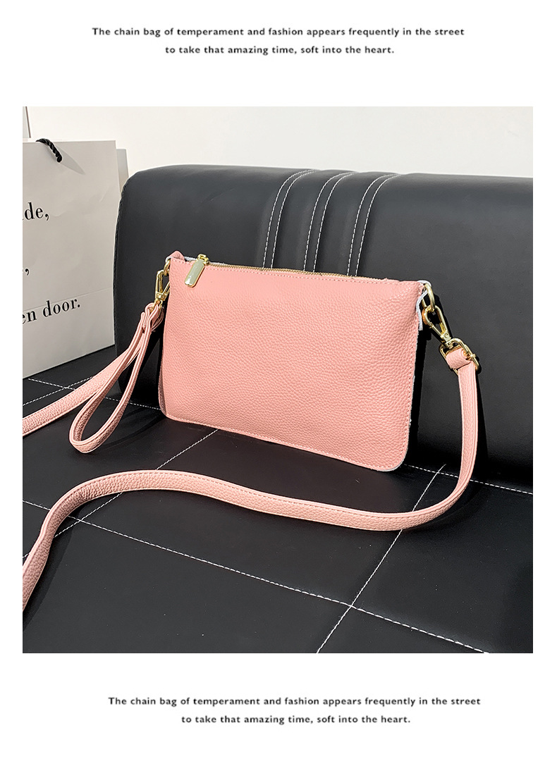Women's Small Pu Leather Solid Color Basic Classic Style Zipper Phone Wallets display picture 9