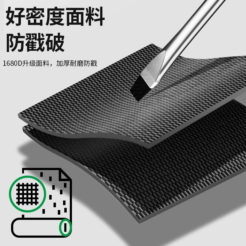 Bolsa eléctrica almacenamiento mantenimiento desgaste-resistente kit especial espesa portátil multifunción bolsa hardware lona impermeable