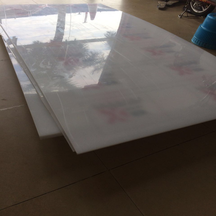厂家供应PP聚丙烯白色塑料板无毒无味环保耐磨硬胶板PE胶板耐酸碱