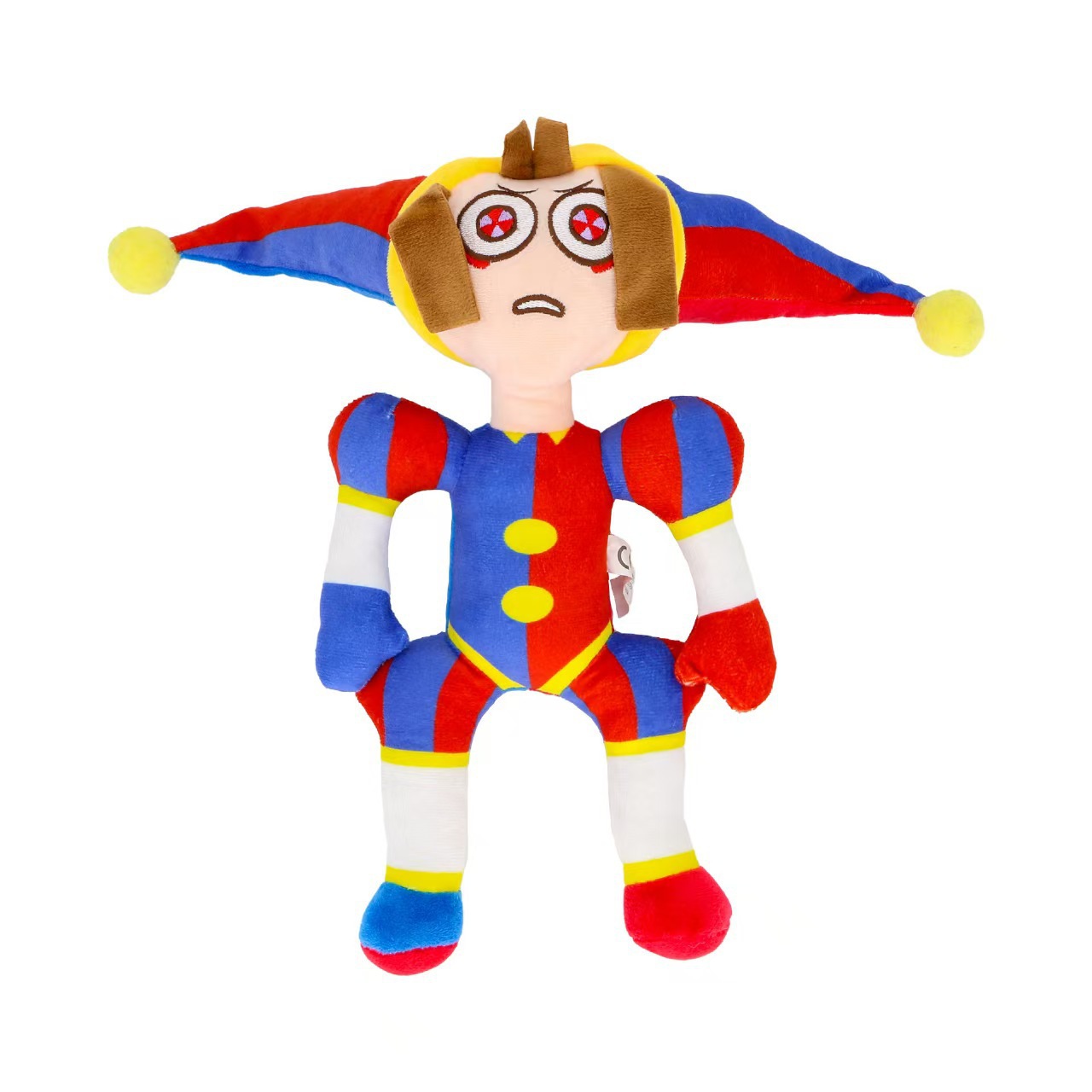 Red tears clown 30cm 130g / As shown in the picture
