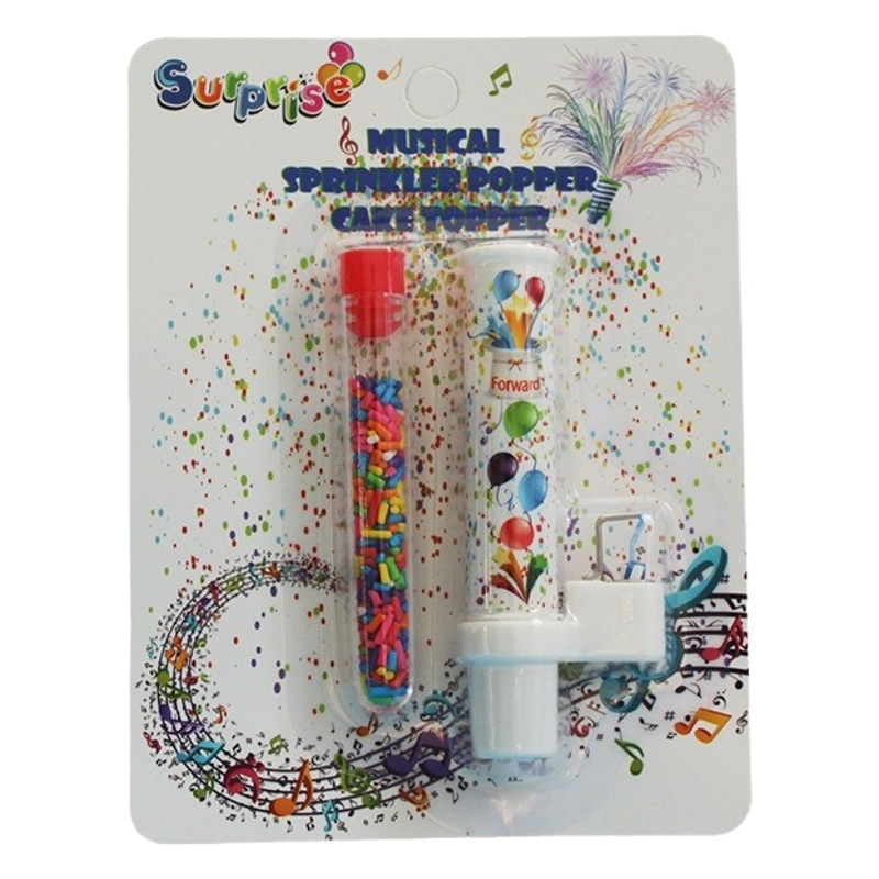 Vela Decorativa para Pastel de Cumpleaños con Expulsión Automática de Caramelos Coloridos, Sorpresa Musical 2026, Decoración Creativa para Fiestas