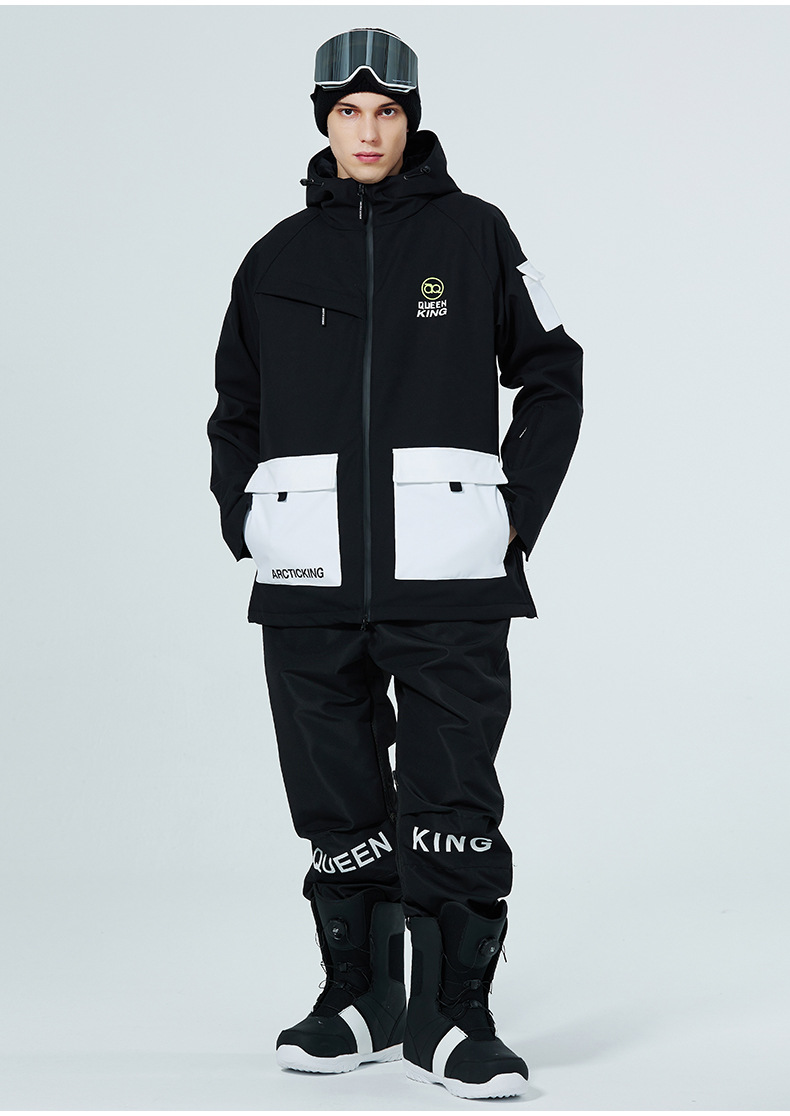 Herren Skianzug Set Warm Und Dick Für Snowboard Und Ski_voghion.com