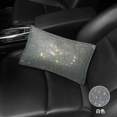 Sürətlər qutusu və əl tormozu başlıqları: Cover Rear-View Mirror Cover Headrest - white-diamond-gypsophila-fashion-waist