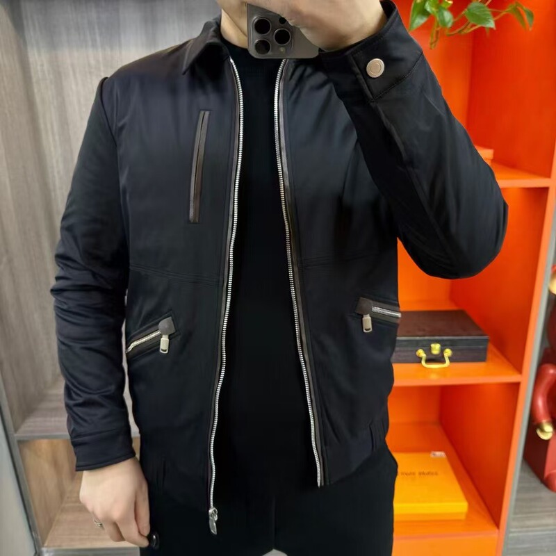 1885 Autumn and Winter Casual Down Suit Casual Comfortable high quality Advanced Fashion Joker Handsome Fan Trend