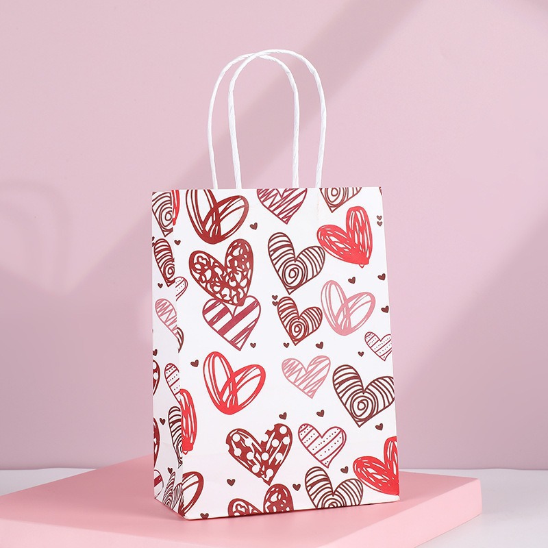 Bolsas de regalo de cumpleaños, bolsas de cartón cartón, bolsas de embalaje para llevar, bolsas de embalaje de regalo de fiesta para niños, bolsas de mano