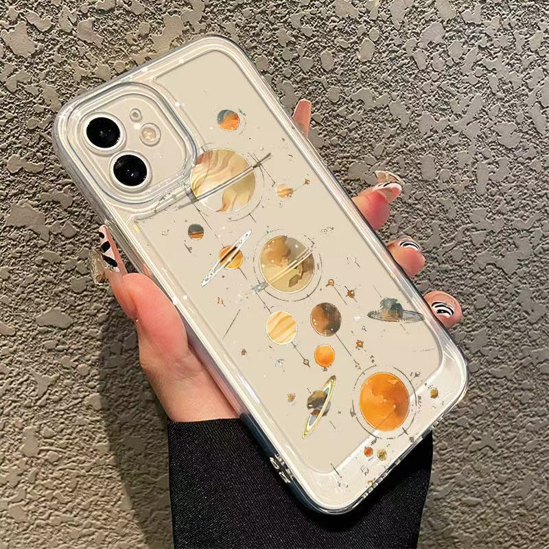 Interstellar Universe para iPhone 15promax funda para teléfono móvil Europa y América Apple 16 anti-caída 14pro1 3/12 nuevo