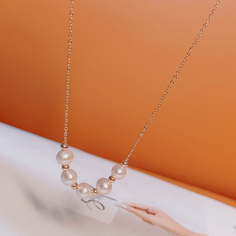 Colar de pérolas magnético de luxo para mulher choker elegante chic_voghion.com