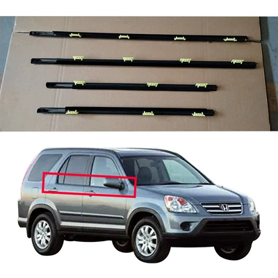 Honda CRV 2002-2006 üçün avtomobil qapı və pəncərə şüşəsi xarici təzyiq zolağı, su keçirməyən möhürləyici zolaq