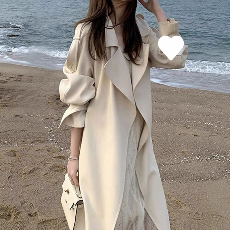 New Chinese-style Tench Women, Autumn 2025, New Koean Chic Style, Mid-length Fo Petite Figues, Popula Coat This_ecoleips.com