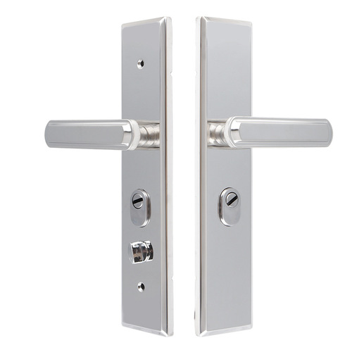 Anti-theft door locks, household universal stainless steel handles, multi-functional armored handles, entry door door locks wholesale
