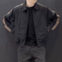 男士春秋季立领薄款夹克