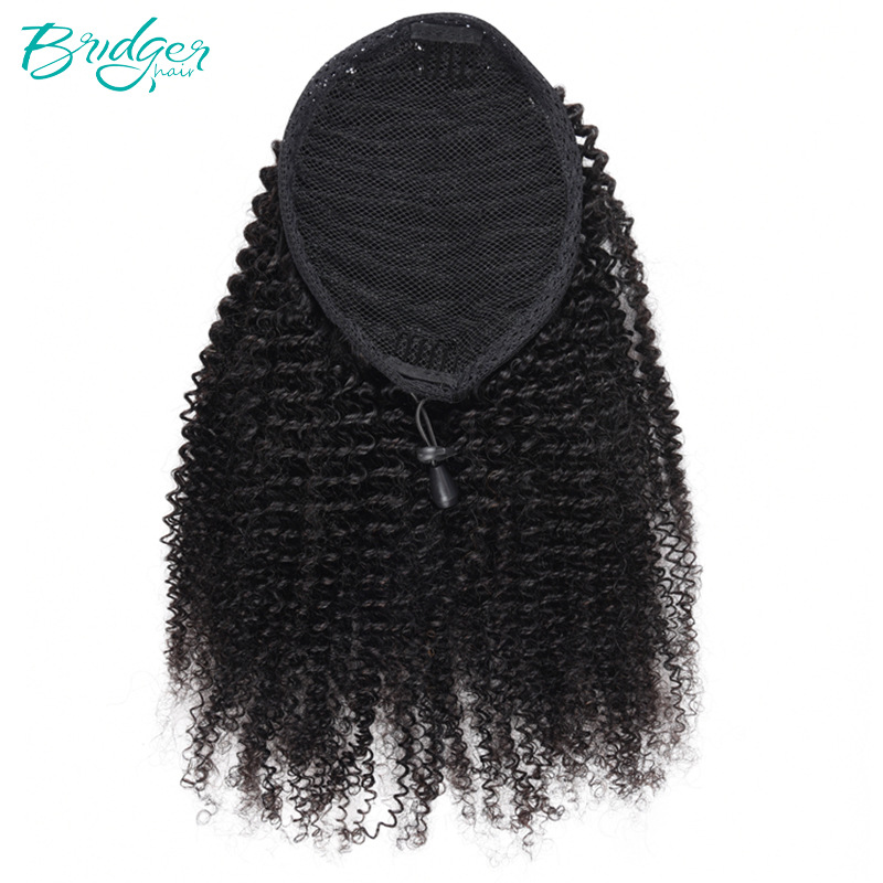 wig drawstring ponytail Drawstring Ponytail real hair straight ponytail_voghion.com