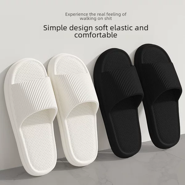 Bathroom Slippers for Women, Summer Couple's Sandals, Bath Slides, Eva Slippers, Home Large-Size Slippers for Men, Wholesale