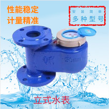 工厂货源立式机械水表 家用4分6分自来水水表