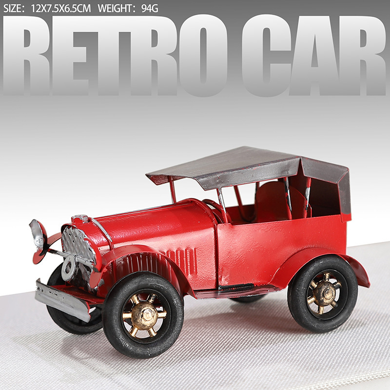 Ventas transfronterizas calientes retro modelo de hierro forjado artesanía decoración de alta calidad sala de estar dormitorio decoración de escritorio