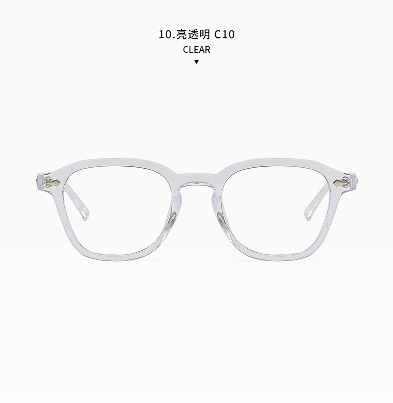 45g Weight UV400 Protection, UV Protection, Resin Lens Material Fashion Style White, Transparent, Black Color Fashion UV400 Protection UV Protection Resin Men's Sunglasses 26