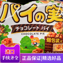 日本LOTTE樂天巧克力味千層酥餅干千層酥派120g