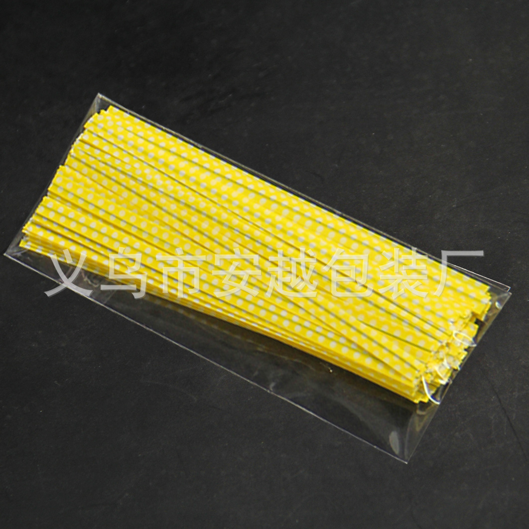 Lazos de Alambre para Sellado de Material Compuesto PET para Empaque de Pan y Dulces