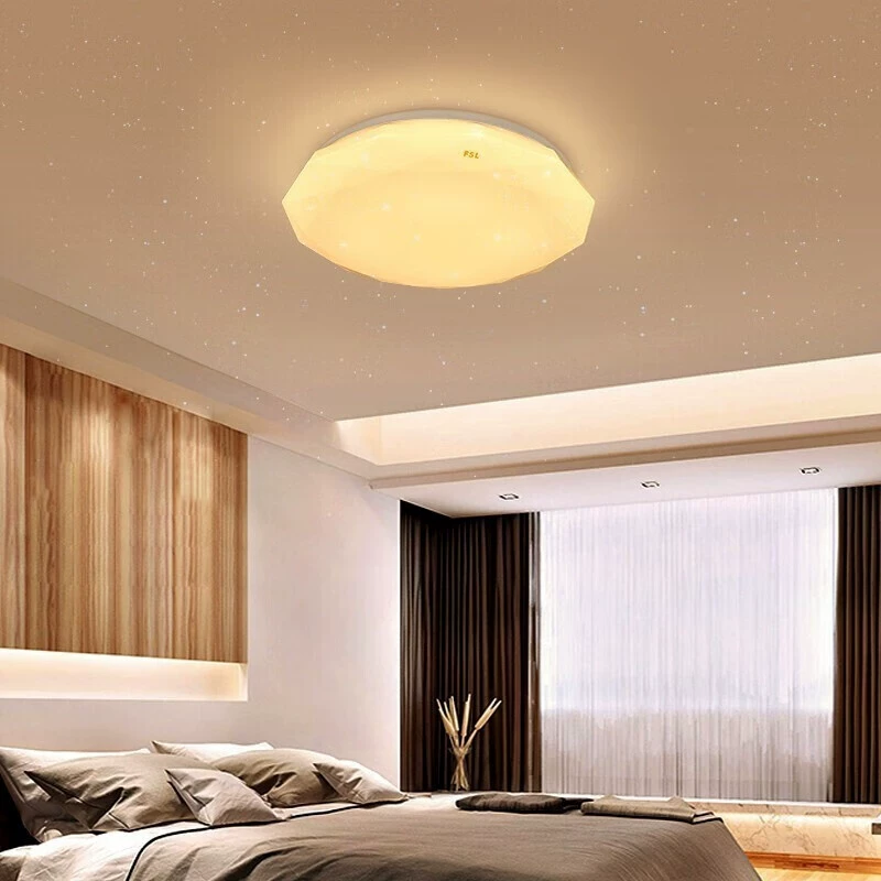 Потолочный светильник Foshan Lighting (FSL) 36W с трехступенчатым диммированием, кристаллическая отделка XD450B-LED36