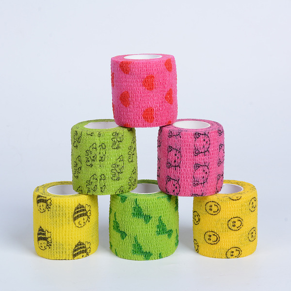 Self-adhesive elastic elastic bandage non-woven cloth