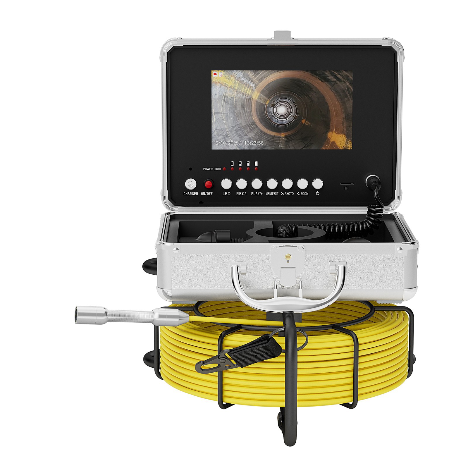 AHD endoscope, 1080P HD, 7 inch, 17-23mm probe