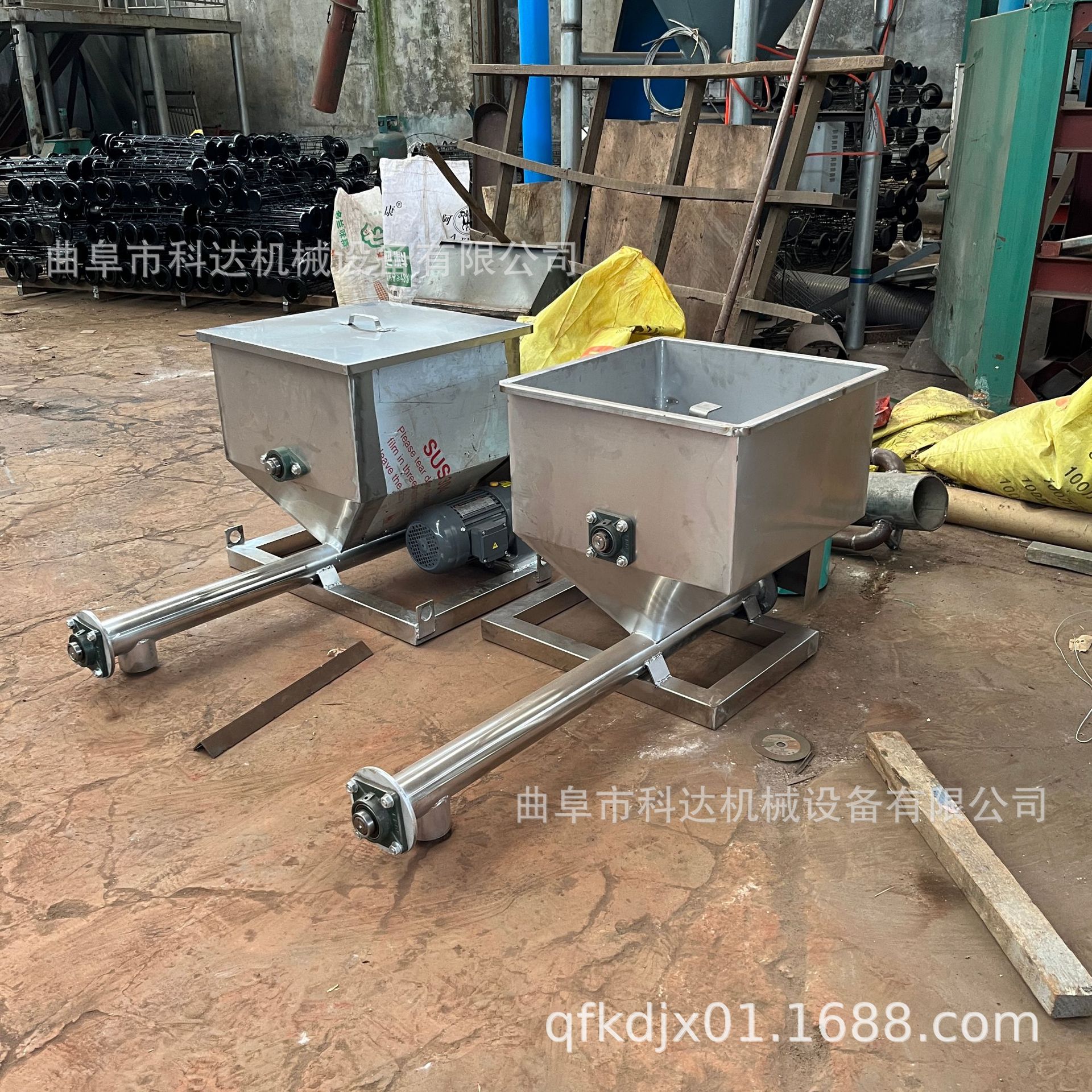 铁粉螺旋喂料机 拨齿搅拌下料投加机防止物料破拱